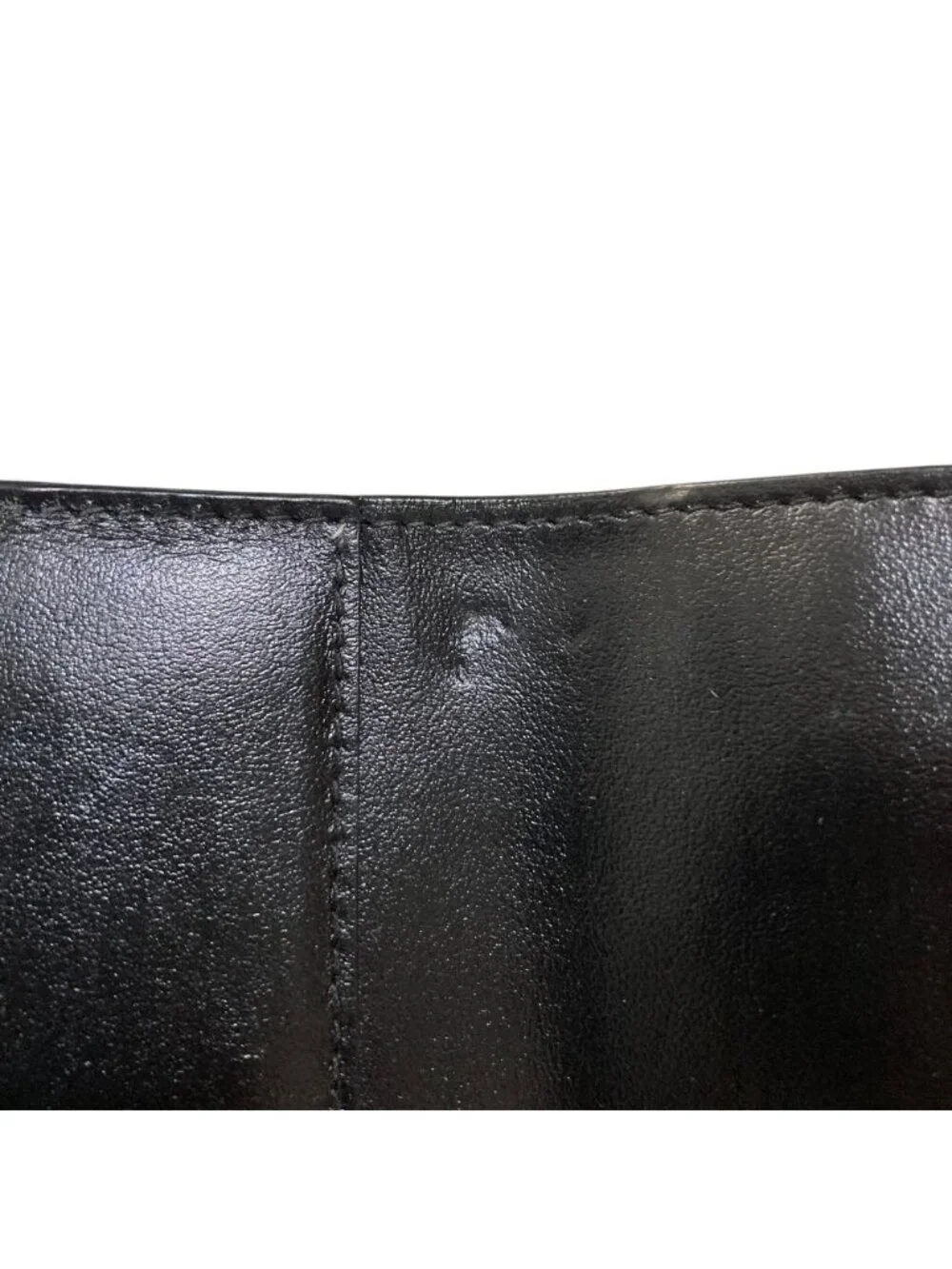 Bottega Veneta Maxi Intrecciato Cassette Trifold Wallet Zipper Black